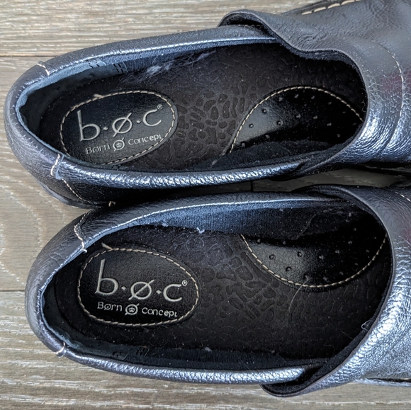 b.o.c. by Born Concept Black Schroeder Closed Back Clogs Size 9.5 - Picture 9 of 14